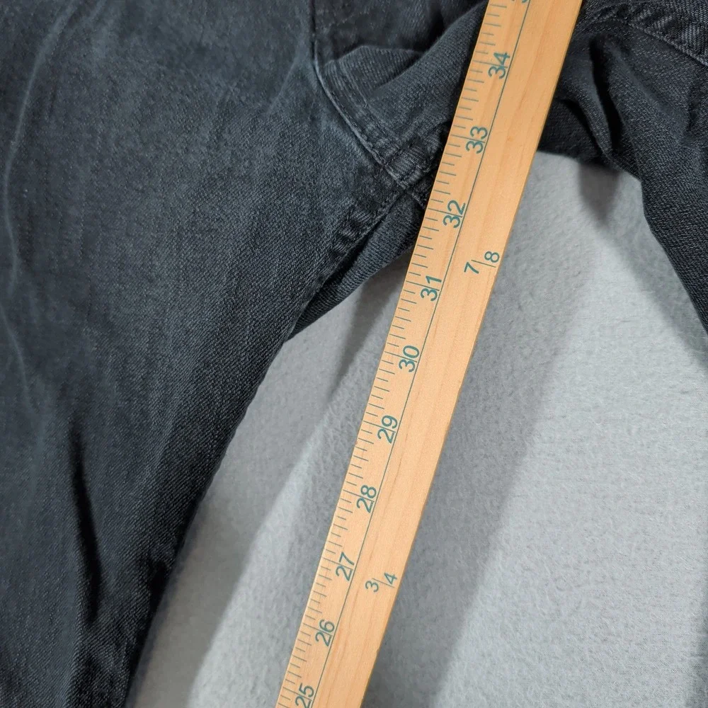 Levi's 511 Jeans Mens 33x34 Black Slim Fit Stretch Denim Casual Everyday Pants